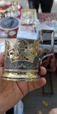 Просьба помочь в оценке. Подстаканник 875 проба - IMG_20190825_181158