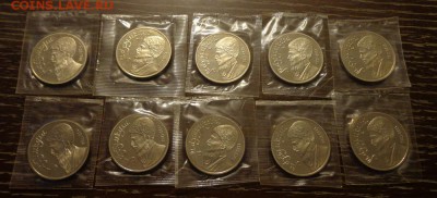 1р. МАХТУМКУЛИ пруф 10 шт. в запайках до 1.09, 22.00 - Махтумкули запайка 10 шт_1.JPG