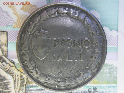 Италия, 1 лира, 1924, 29.08.19 - IMG_5246.JPG