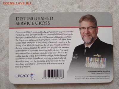 Австралия -Легенды АНЗАКа 2017 год,20 центов - 96