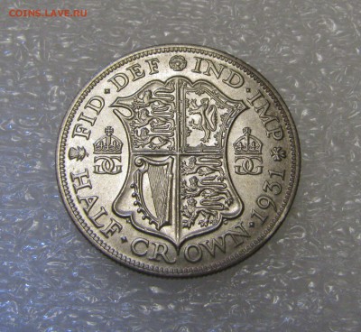 Британия. ½ КРОНЫ 1931 года. Георг V. До 31.08.2019 - полкроны1931 (3).JPG