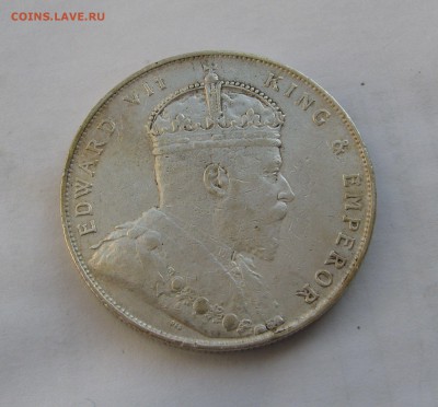 Британия. Эдуард VII. 1 ДОЛЛАР 1909 года. Стрейтс Сетлментс. - СТР (2).JPG