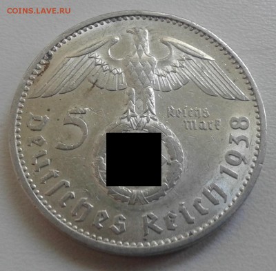 Герм. 3 рейх 5 RM 1938 "А" до 05.09.19 в 22.00 по мск - 20190830_114030