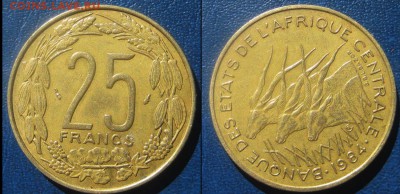 Центрально=африканская Республика 25 фр До  02-09 В 22-00МСК - Центр