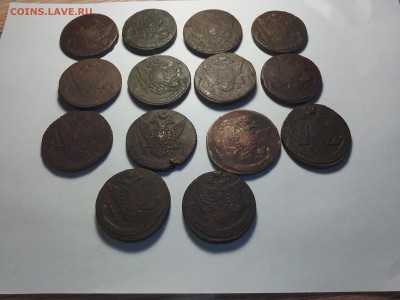 Пятаки 1761-1795 Ем, Ам - 4