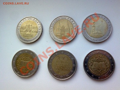 6 юбилейных Германия, Франция, Австрия евро 2006-2008 г. - Фото069