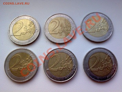 6 юбилейных Германия, Франция, Австрия евро 2006-2008 г. - Фото070