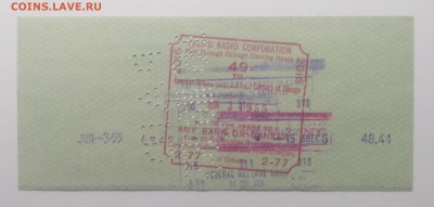 Чек на 48 долларов  США 1955 г.до 6.09. в 22.00 м - IMG_20190831_095314