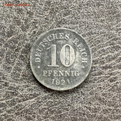 Германия 10 пфенниг 1921 года. До 22:00 07.09.19 - E603FA17-D35F-4895-9C8E-023ECAB140AF