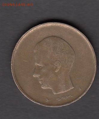 Бельгия 1980 20франков до 05 09 - 84