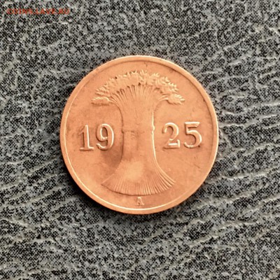 Германия 1 пфенниг 1925 года. До 22:00 07.09.19 - 2AC3A5AA-017A-4D29-AEF4-7B736AFB4DAB