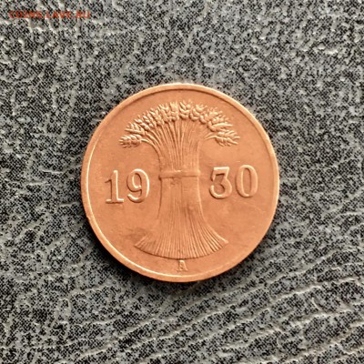 Германия 1 пфенниг 1930 года. До 22:00 07.09.19 - 7B1D2191-9882-4A30-AB65-9524742E8E12
