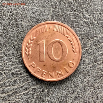 Германия 10 пфенниг 1949 года. До 22:00 07.09.19 - DCCE3860-86A5-483C-9F5F-3B8D5FDEDB89