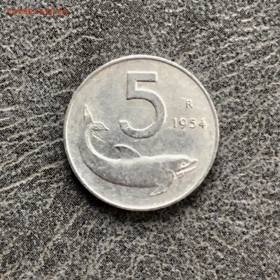 Италия 5 лир 1954 года. До 22:00 07.09.19 - 496B349C-D743-47BE-9031-1DA8E16EC95E