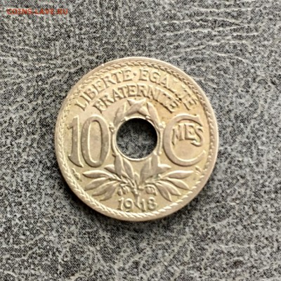 Франция 10 сантимов 1918 года. До 22:00 07.09.19 - 23BA14E1-72DD-4F99-8D6F-C95495432DF7