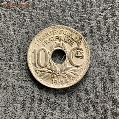 Франция 10 сантимов 1924 года. До 22:00 07.09.19 - 578F7E4F-CAA5-40D8-AAB7-1037814089A7