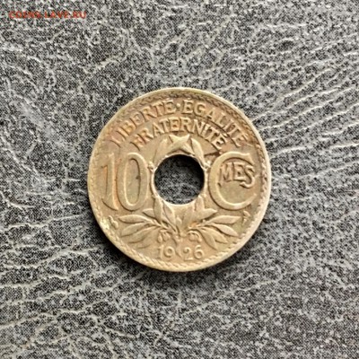 Франция 10 сантимов 1926 года. До 22:00 07.09.19 - 85010272-666F-4AF4-8135-5C0C8A205E3E