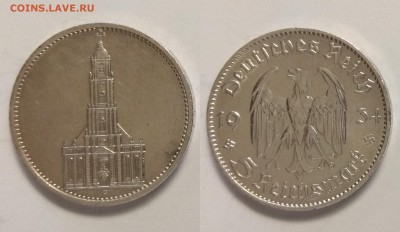Германия 5 марок 1934 года Кирха №2- 5.09 22:00 мск - IMG_20190831_184210