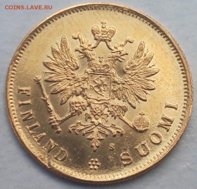 Русско-финские 10 марок 1882 UNC - 20190901_235311