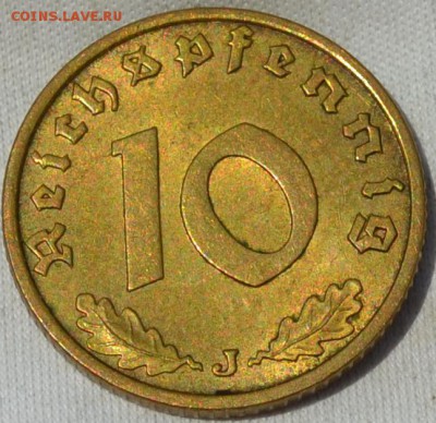Германия 3 рейх 10 пфенниг 1938 J. 04. 09. 2019. в 22 - 00. - DSC_0631