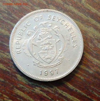 СЕЙШЕЛЬСКИЕ о-ва - РАКОВИНА до 8.09, 22.00 - Сейшелы 1 рупия раковина_1