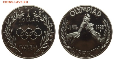 США. 1 доллар 1988 г. Proof. Олимпиада. До 05.09.19. - DSH_3045.JPG