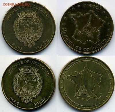 Сувенирные жетоны  The National Tokens - фр 01