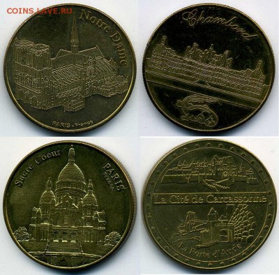 Сувенирные жетоны  The National Tokens - фр 02
