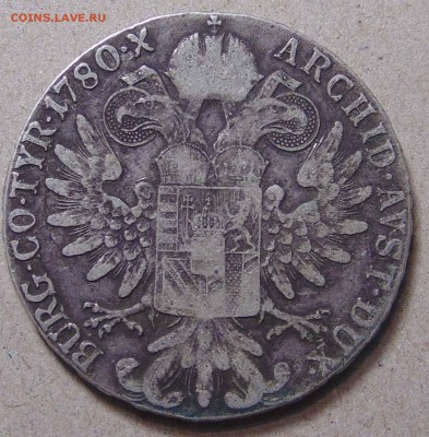 Австрия 1 талер 1780 на оценку - DSC00005.JPG