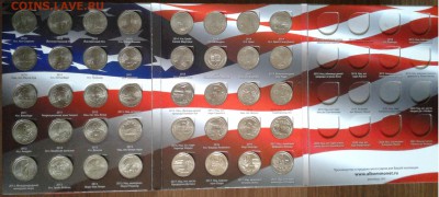 Набор 25 центов США. 40шт., 2010-2021гг. до 07.09.19г. 22:00 - 20190902_150611