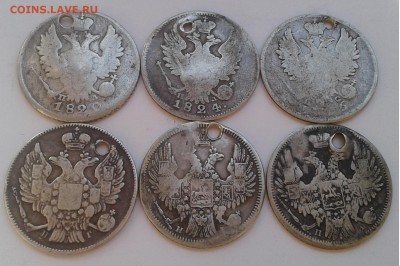 20коп. 6шт. СПБ, Монисто. 1820-1849гг. до 07.09.19г. 22:00 - 20190902_151500