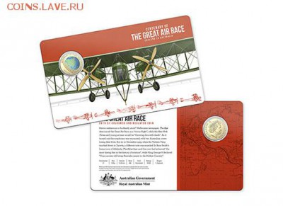 НОВОСТИ - 10164_D_Packaging of the 2019 $1 Centenary of The Great Air Race_Eight Coin Collection Commemorative Uncirculated Coin_18
