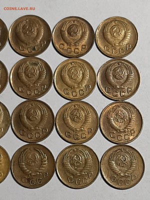 1 копейка 1940-57 год.16 монет. до 09.09.22-00 - двушки 036