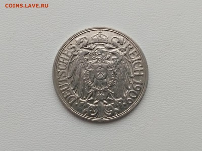 ГЕРМАНСКАЯ ИМПЕРИЯ,25 пфеннигов 1909F до 6.09.2019г - IMG_20190522_091755