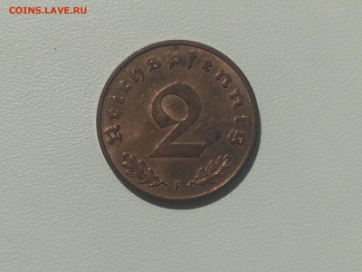 ГЕРМАНИЯ,2 рейхспфеннига 1939F (бронза)до 6.09.2019г - IMG_20190521_102706