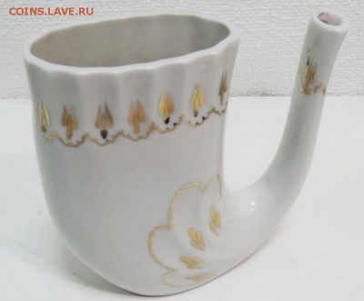 КЕРАМИКА - поильник белый до 09.09 в 22 - м