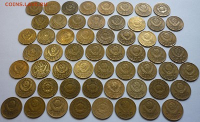 3 копейки 1926-1957 -57 шт. с 200 руб.До 9.9.19 в 22.30Мск - P1250142.JPG
