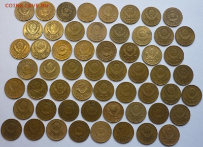 3 копейки 1926-1957 -57 шт. с 200 руб.До 9.9.19 в 22.30Мск - P1250140.JPG