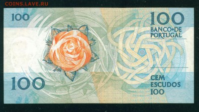 Португалия 100 эскудо 1987г ПРЕСС до 06.09.19г 22.00 МСК - 20-