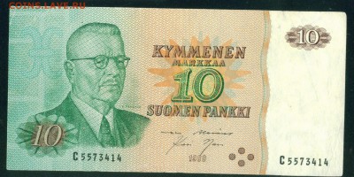 Финляндия 10 марок 1980г до 06.09.19г 22.00 МСК - 4