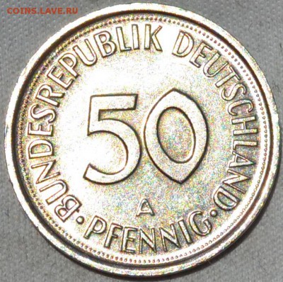 Германия 50 пфенниг 1990. 06. 09. 2019. в 22 - 00 . - DSC_0654