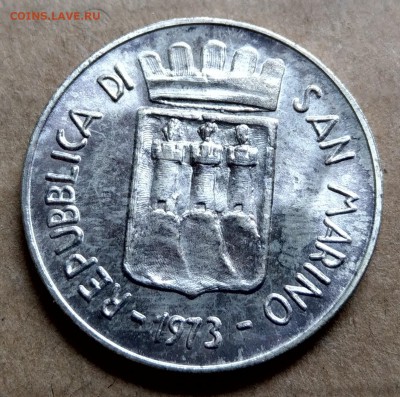 Сан-Марино 500 лир 1973 Unc до 22-00 05.09 - IMAG2858_2
