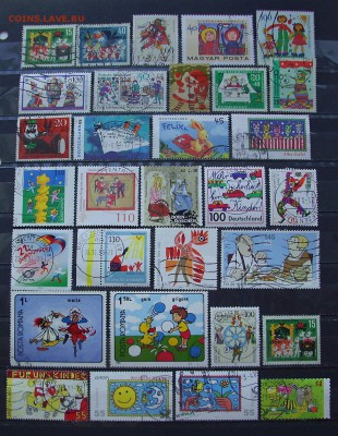 КИНДЕРМАРКА. Германия. (Блок) + марки детские рисунки. - IMG_6866.JPG