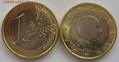 Германия, иностранщина (наборы, на вес, евро), царизм, СССР. - 1 евро Монако 2014