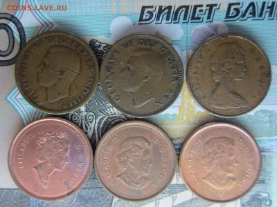 Канада, 1 цент, 6 штук, 1941, 52, 76, 2001, 03, 11. 09.09.19 - IMG_5291.JPG