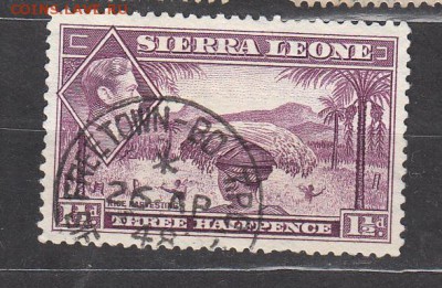 Колонии Сьерра Леоне 1938 1м до 09 09 - 68