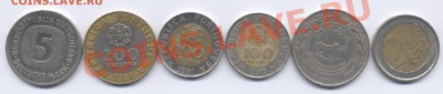 Иностранные монеты распродажа!!! - Монеты по 100 рублей аверс