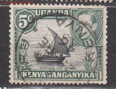 Колонии Кения Уганда Танзания 1938 1м 5ц до 09 09 - 64