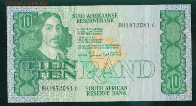 ЮАР 10 рандов 1981г до 07.09.19г 22.00 МСК - 4