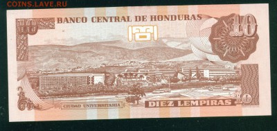 ГОНДУРАС 10 лемпира 2014г ПРЕСС до 07.09.19г 22.00 МСК - 19-
